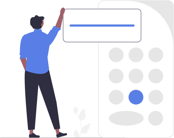 Calculator Illustration