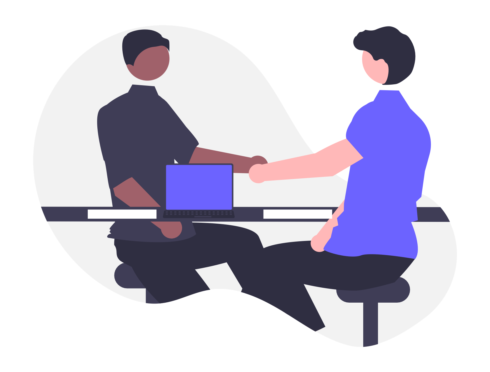 Interview illustration